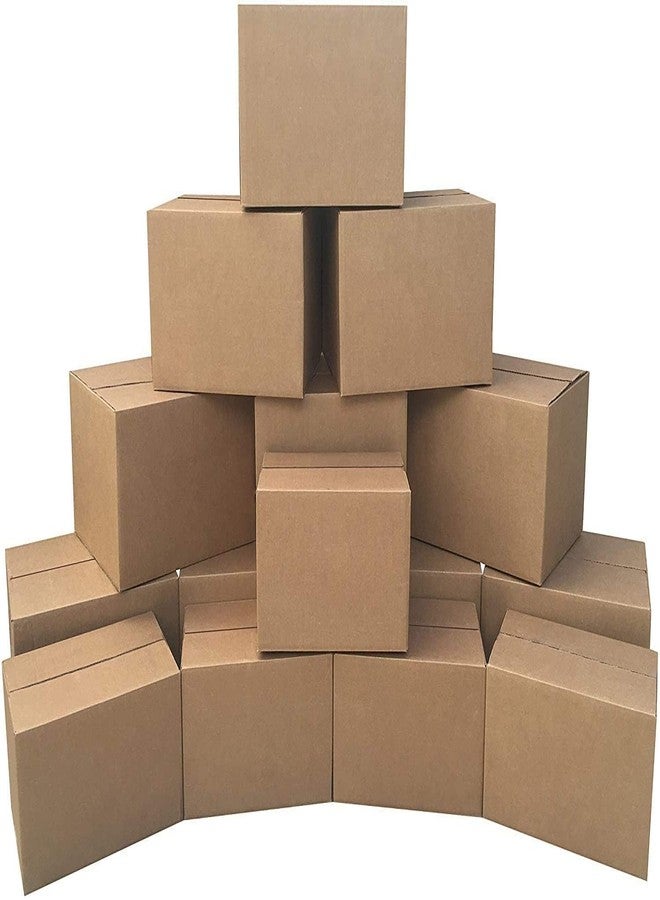 SANDUUQ Multipurpose Brown Cardboard Box for Packing, Packing Material, E-Flute Packing Flat Corrugated Boxes 8X5X3 inch 3 Ply Boxes for online Selling/E-commerce Shipping (Pack of 50) - Image 3